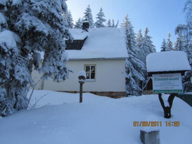Altenberg Ferienhaus Ferien Am Waldrand מראה חיצוני תמונה